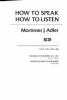 How_to_speak__how_to_listen