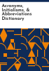 Acronyms__initialisms____abbreviations_dictionary