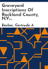 Graveyard_inscriptions_of_Rockland_County__N_Y