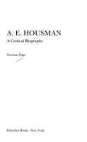 A__E__Housman__a_critical_biography