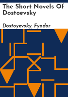 The_short_novels_of_Dostoevsky