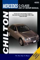 Chilton_s_Mercedes-Benz_C-class_2001-07_repair_manual