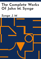 The_complete_works_of_John_M__Synge